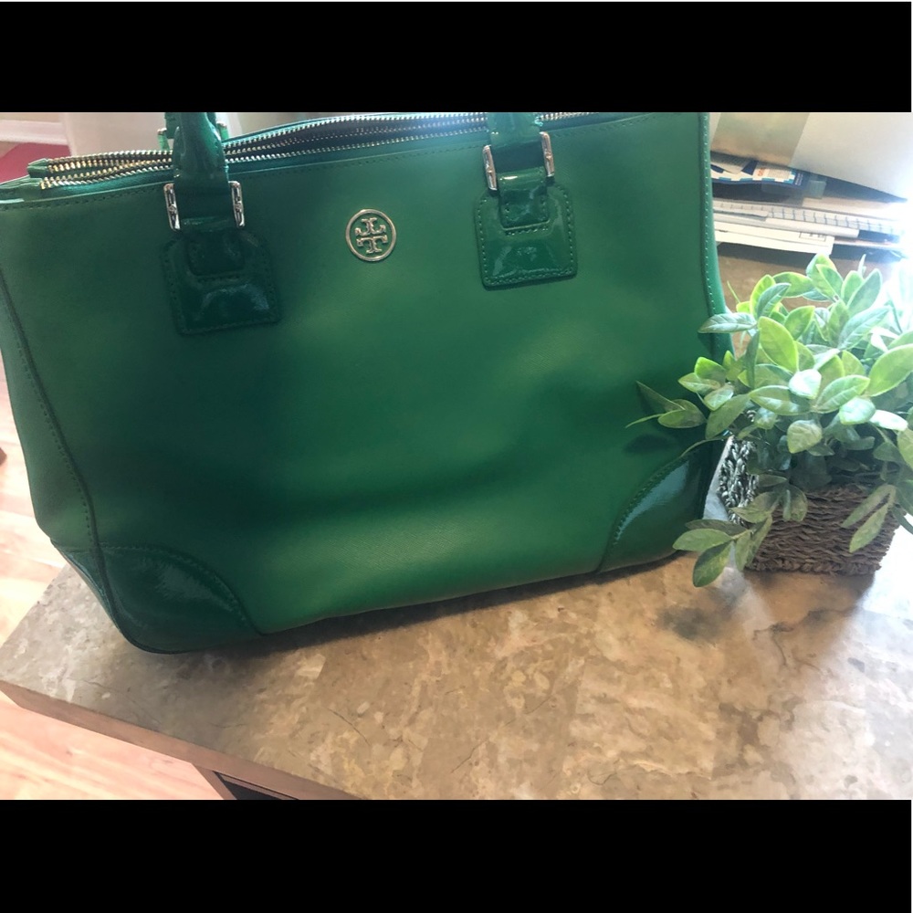 COPY - Tory Burch Bag - Kelly Green Saffiano leather - Picture 2 of 7